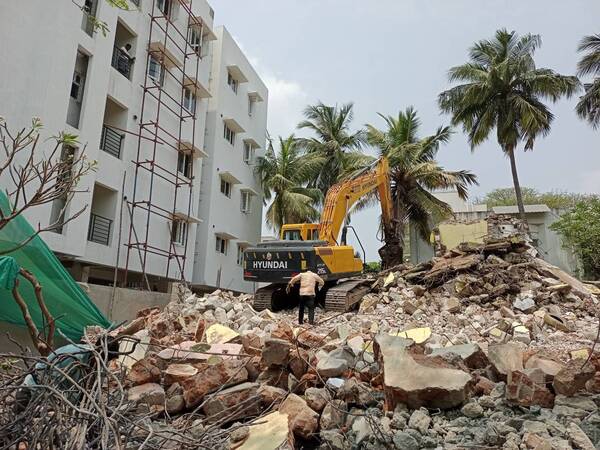 rcc building demolition work
