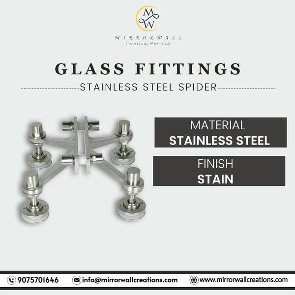 spider glass hardware