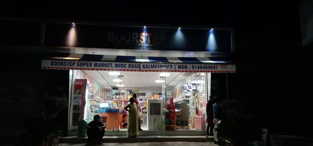 Awning install at kalmeshwar n