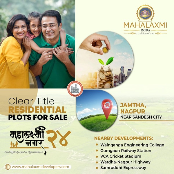 Plots in Wardha road . Plots i