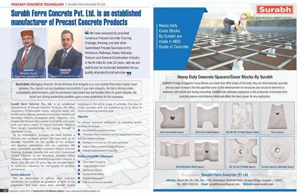 Concrete Cover Blocks Manufacturers in GurgaonWe