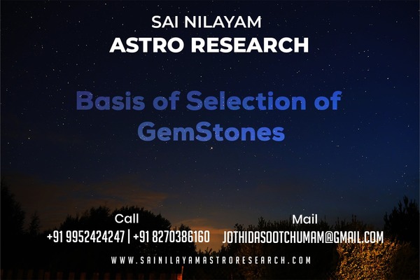 gemstone selection