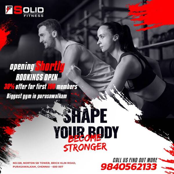 Unisex fitness center in puras