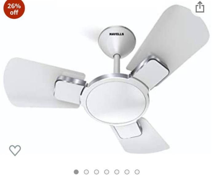 havells 600mm ceiling fan enti