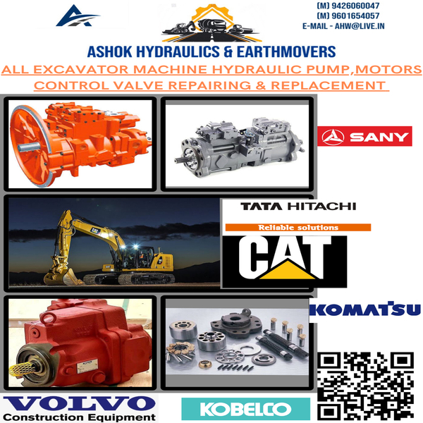 excavator hydraulic pump