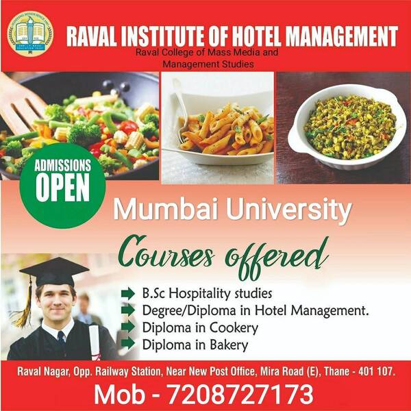 BHM Degree in Mumbai Than