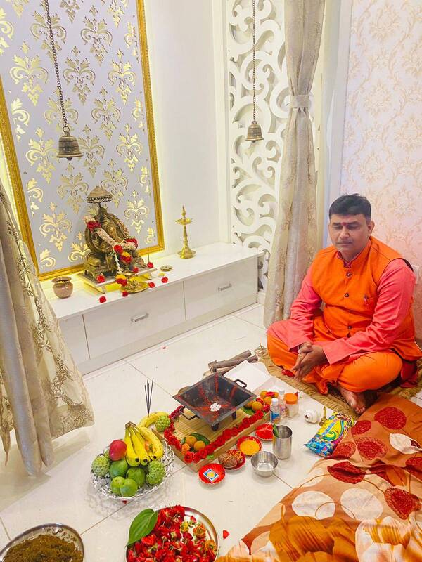 Bihari Pandit ji in Bangaluru

