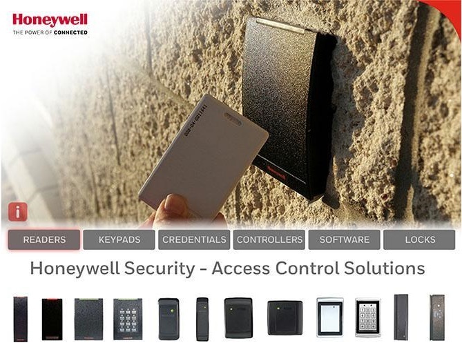fingerprint smart card honeywe