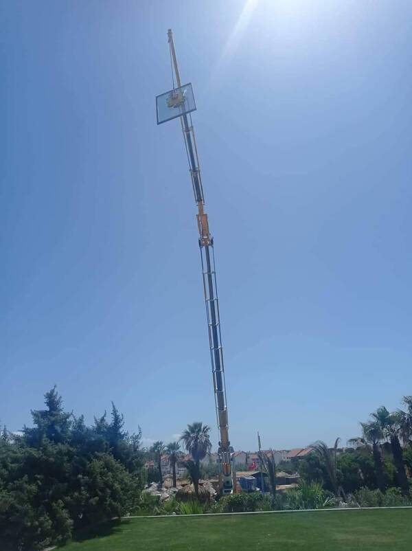 industrial safety boom lift