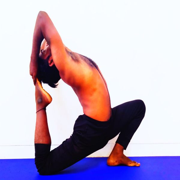 Ega pada Rajakapotasana-(king