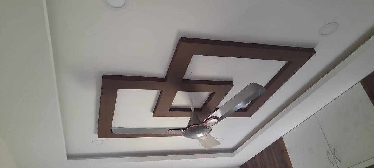 Present fall ceiling work doin