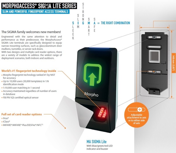 morpho door seucurity access c