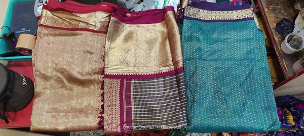 pure silver zari second hand s