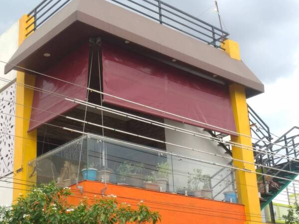 Drop awning install at Nagpur
