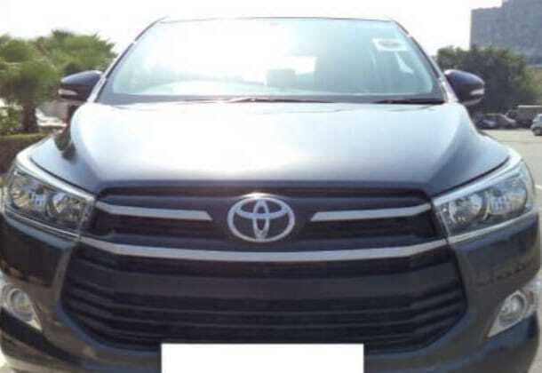 used toyota innova crysta grey