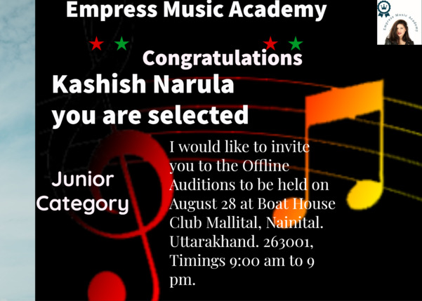 Congratulations, Dear Kas