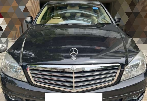 black mercedes
