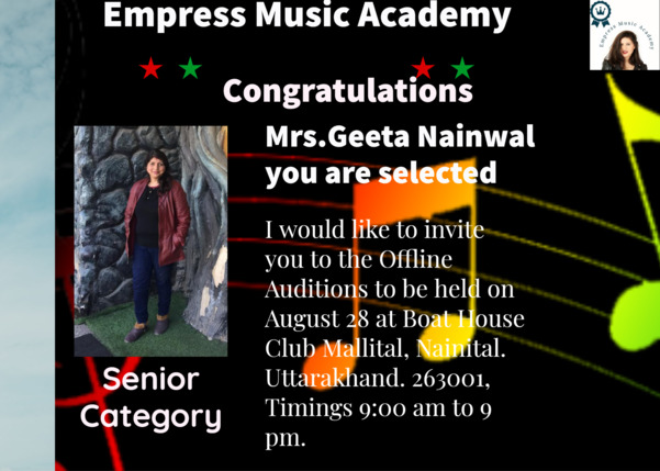 Congratulations, Dear Mrs