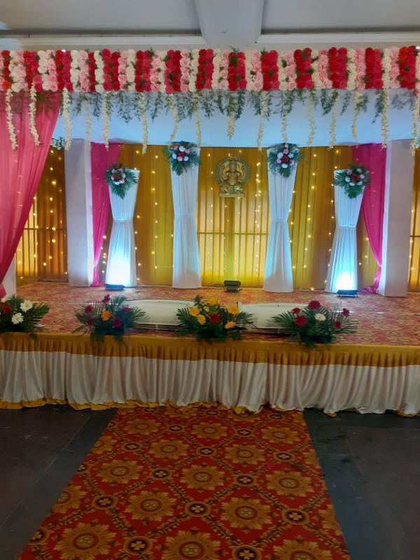 main hall with 600 capacity