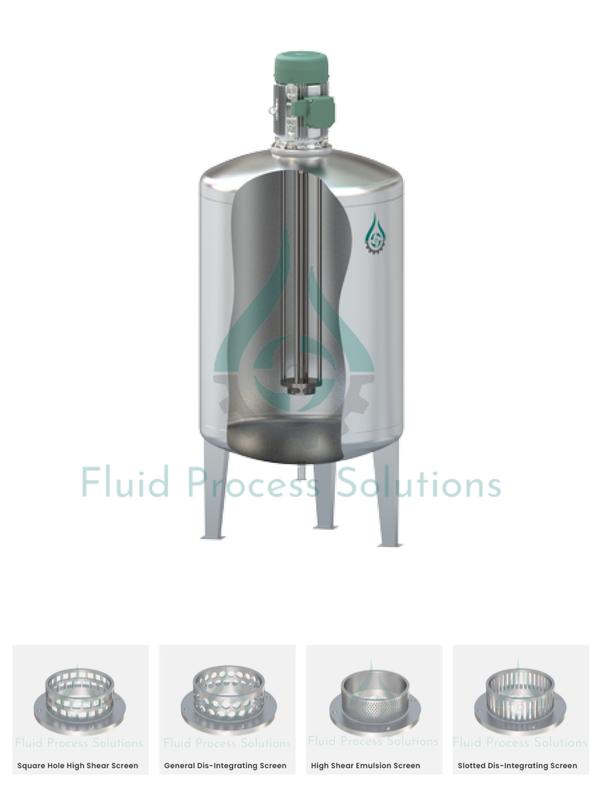 High Shear Homogenizers for Mixing Alginates Fluid Process Solutions
