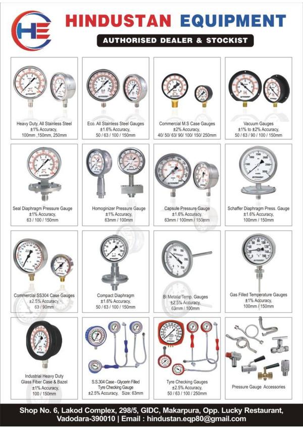 We  as a  Hindustan Equipment 