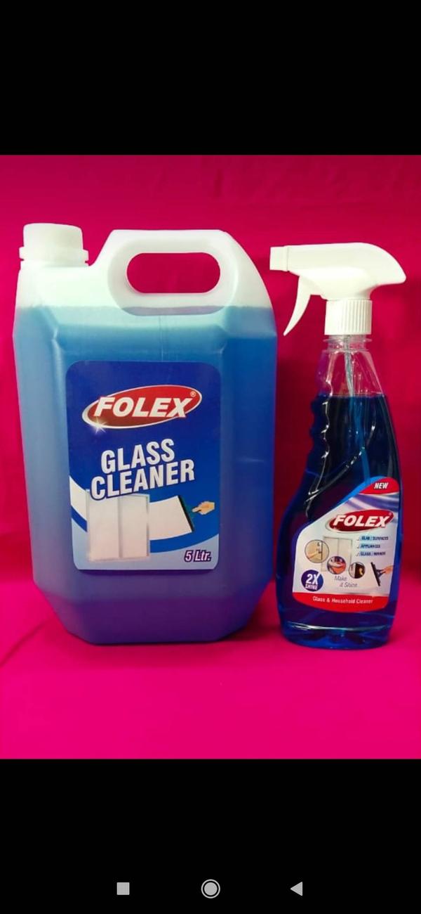 Folex Glass Cleaner 5 Ltr , Glass Cleaner 5 L Classic Enterprises