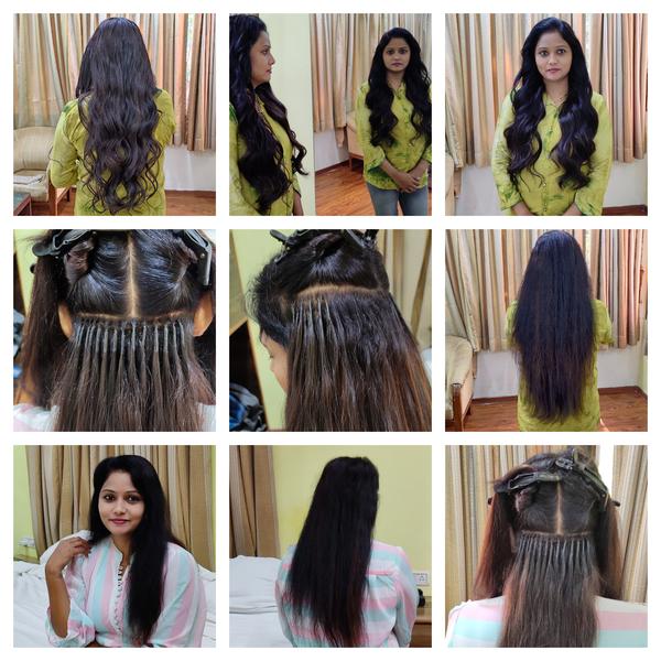 Permanent Hair Extensions in Whitefield