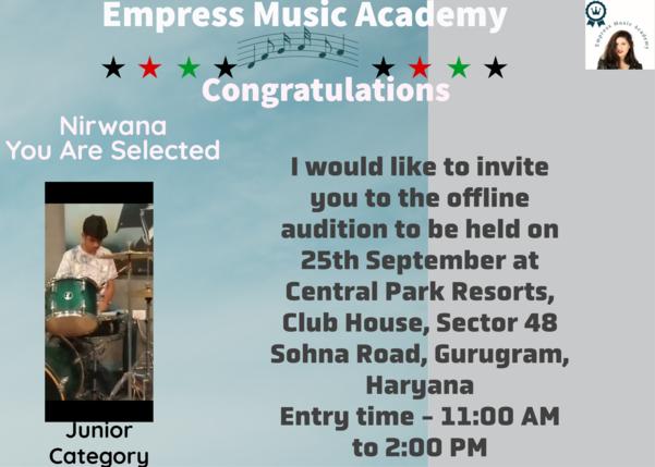 Congratulations, Dear Nir