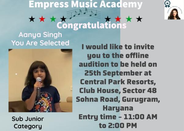 Congratulations, Dear, Aa