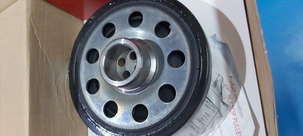 bmw crank pulley