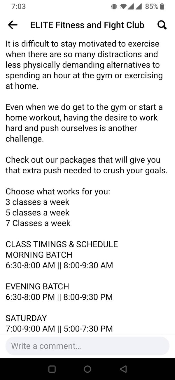 crossfit training