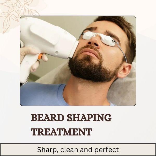 beard shaping facial contourin