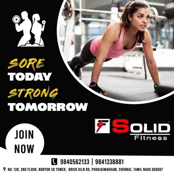 Unisex gym in Purasaiwakkam
Gy