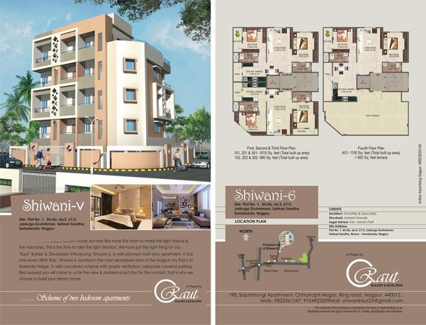 2 BHK Flats in Manish Nagar. 3