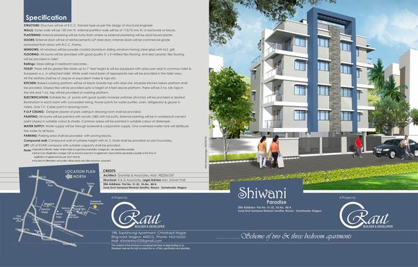 2 BHK Flats in Manish Nagar. 3