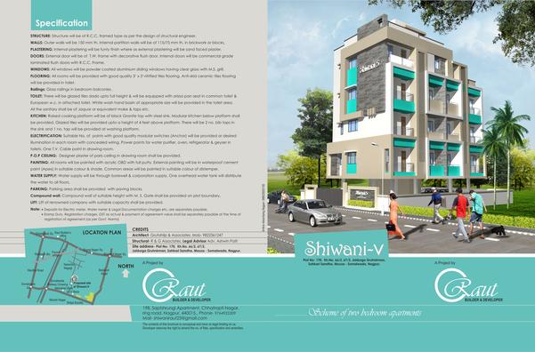 2 BHK Flats in Manish Nagar. 3
