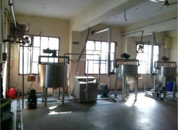 Orange juice processing plant
