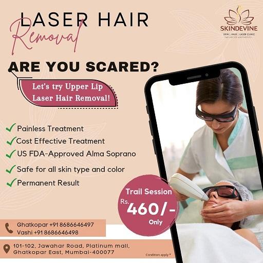 Laser Hair Removal For Upper Lip in Ghat
