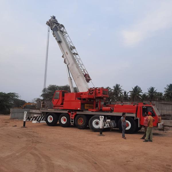 modern equipment crane hire ba