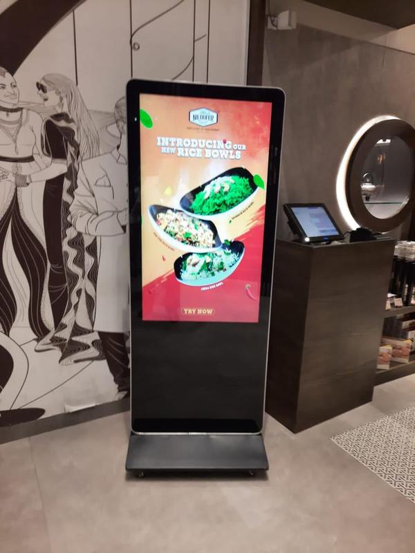 digital standee
