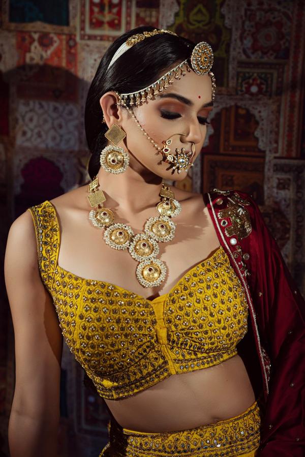 Bridal make up which speaks a lot about 