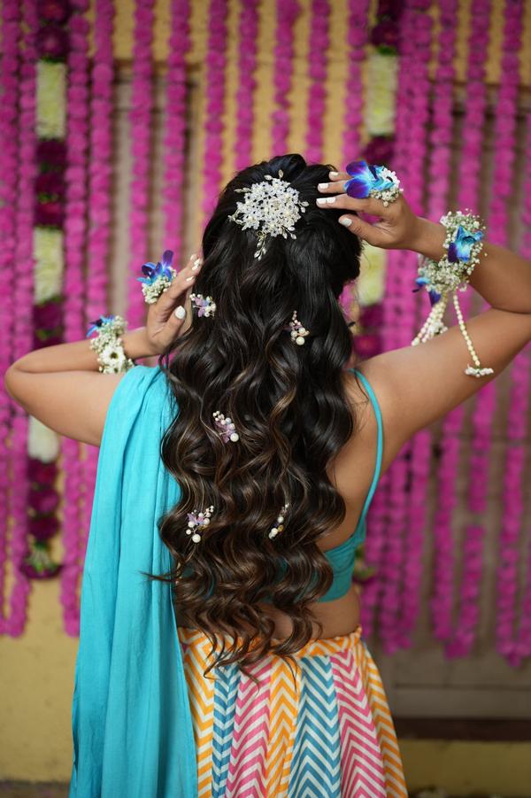 How about hair waves for your wedding si