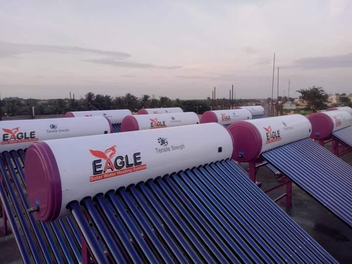 Solar water heater panel Navika Enterprises in , India