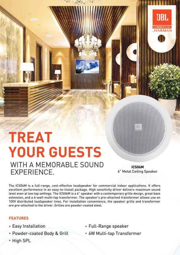 JBL Ceiling Mount Speaker ICS0