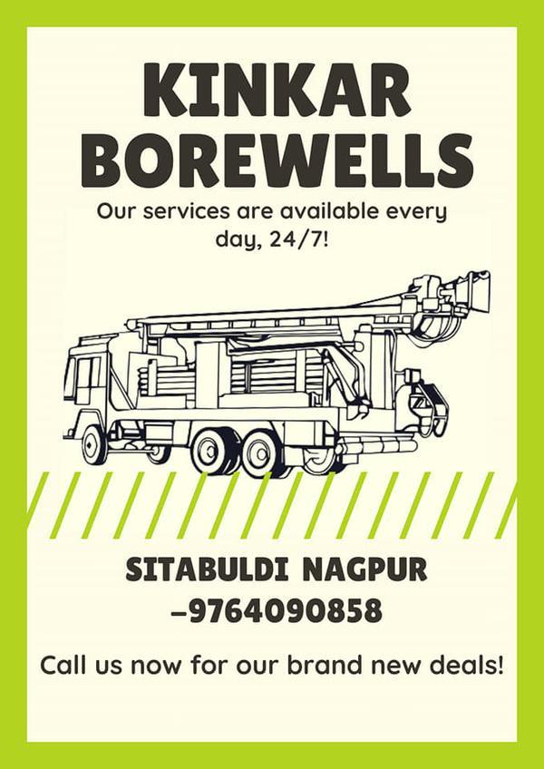 Kinkar Borewells provides you