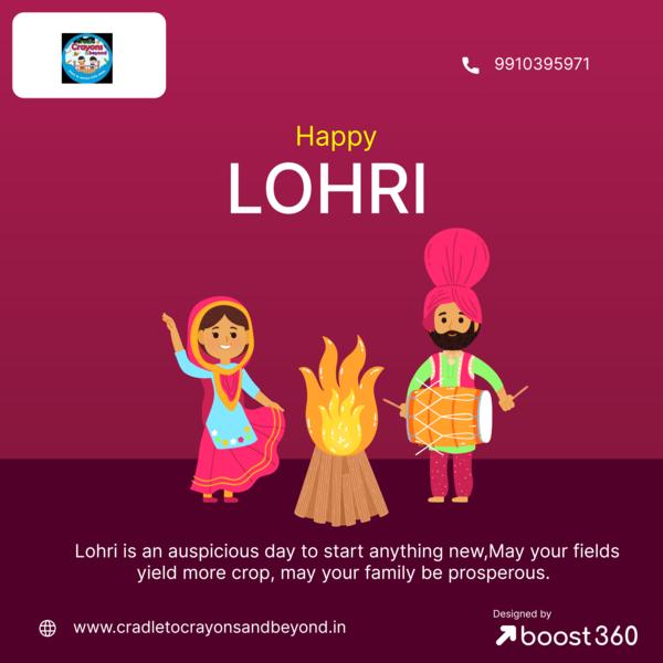 Lohri is an auspicious da