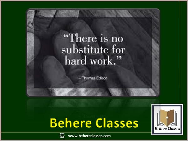 Behere Classes Best 11th 