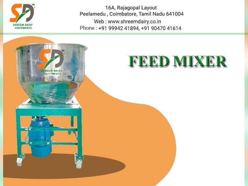 Feed Mixer; Small Feed Mixer; Poultry Feed Mixer m Shreem Dairy
