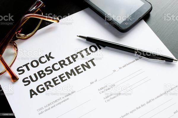share subscription agreement a