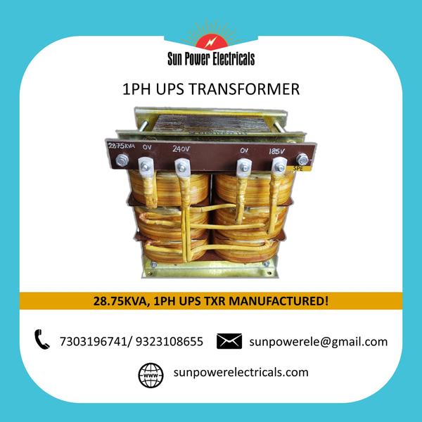 28.75KVA UPS/Inverter transformer successfully man... | Sun Power ...
